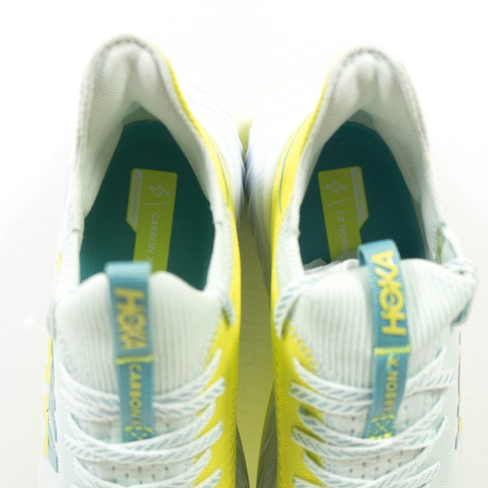 Hoka One One Carbon X 3 Running Shoes - Men's Size 10 - Green Yellow - Picture 8 of 11